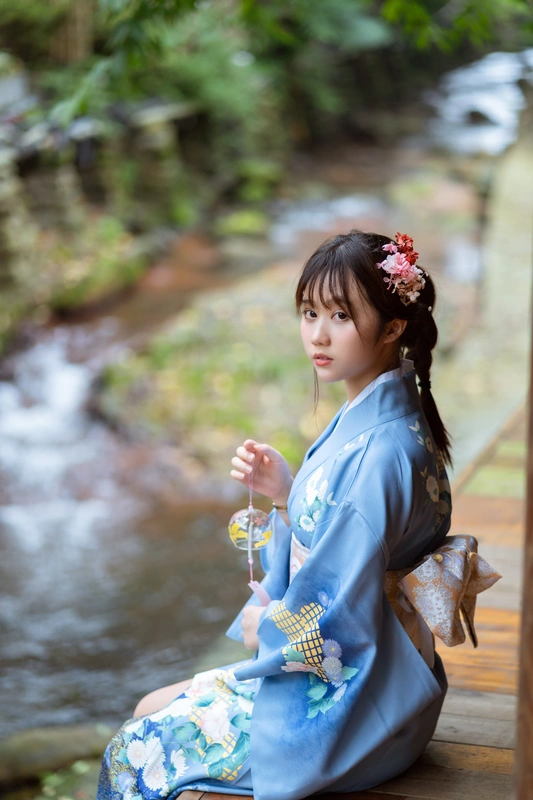 私奔之和服 - 镜酱